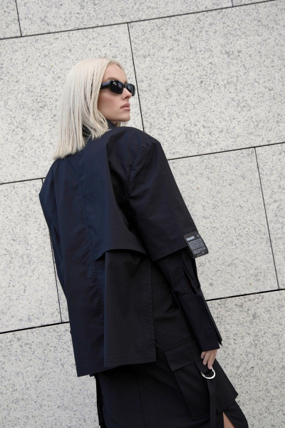 Рубашка RAWR 423 черный - фото 5