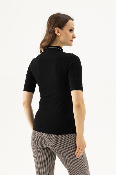 Водолазка женская укороченная с воротом-стойкой из вискозы Femme & Devur 30819 1.3F(170) - фото 4