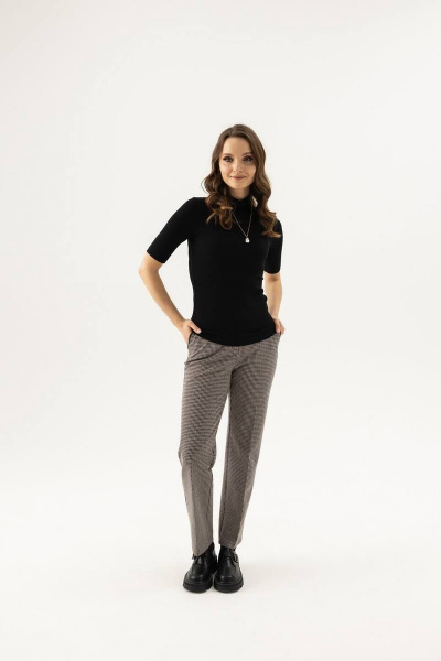 Водолазка женская укороченная с воротом-стойкой из вискозы Femme & Devur 30819 1.3F(170) - фото 2