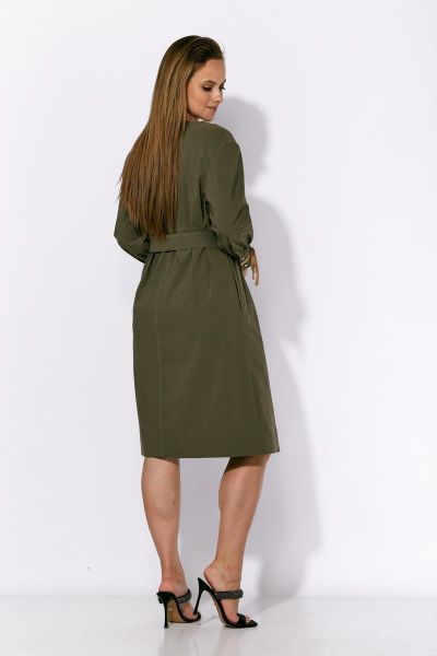 Платье TAiER 1185 хаки - фото 3