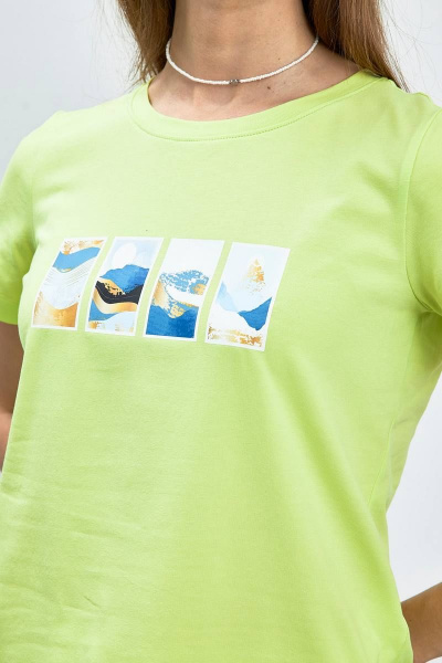 Летний джемпер-майка с лодочным вырезом Femme & Devur 30724 1.46F(170) - фото 3