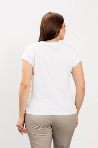 Летний хлопковый джемпер и майка в стиле casual Femme & Devur 30378 4.2BF(170) - фото 6