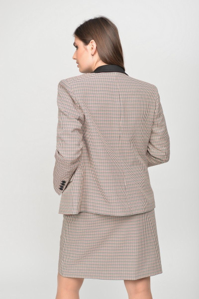 Жакет, юбка MALI 770 клетка - фото 6
