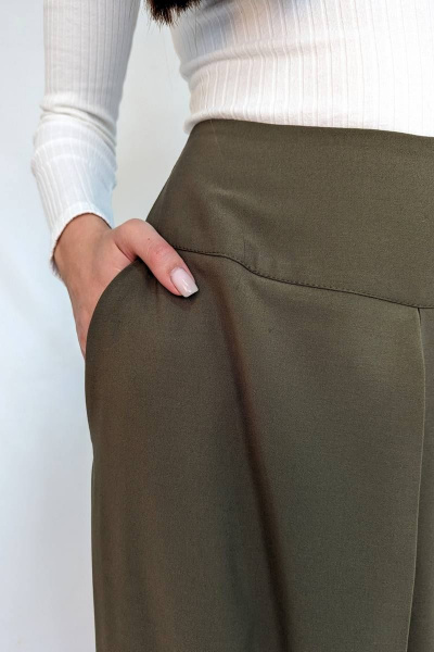 Брюки Patriciа 02-5536 хаки - фото 3