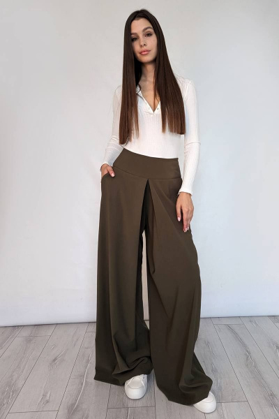 Брюки Patriciа 02-5536 хаки - фото 1