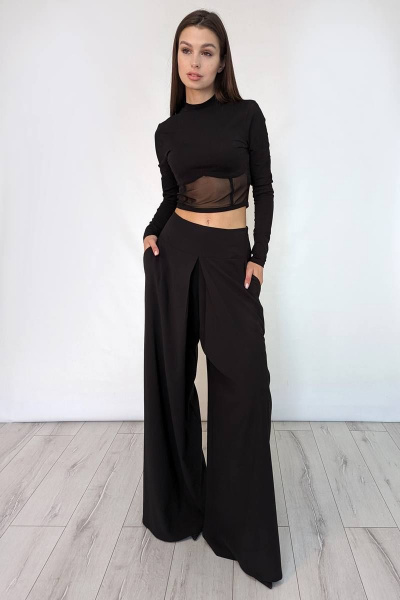 Брюки Patriciа 02-5536 черный - фото 3