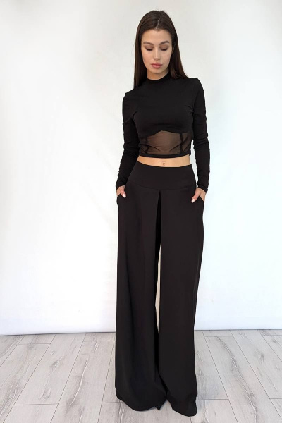 Брюки Patriciа 02-5536 черный - фото 2