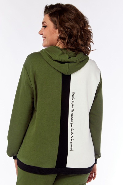 Демисезонный комплект брюк и толстовки с печатью Диомант 1890 - фото 5