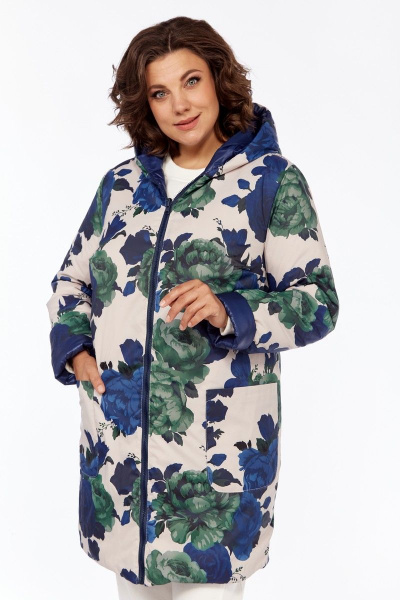 Куртка Диомант 1849 синий - фото 4