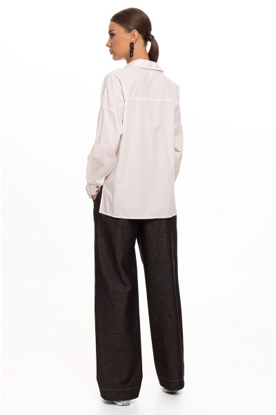 Блуза Kaloris 2023-1 белый - фото 6