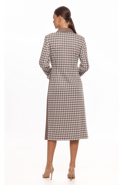 Платье Kaloris 2029 какао - фото 6