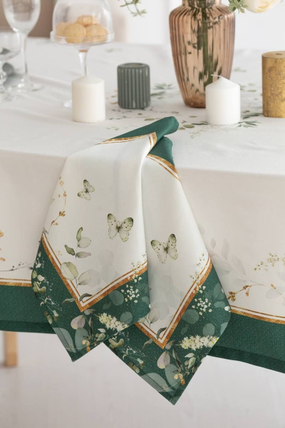 Круглогодичные сервировочные текстильные салфетки 4 шт Listelle 612101 - фото 2