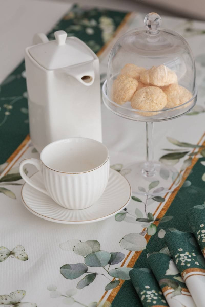 Дорожка «Эвелина» из хлопка с цифровым принтом 40х185см Listelle 312102 - фото 2