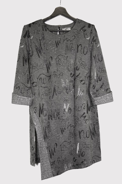 Туника БелЭкспози 1081 темно-серый - фото 2