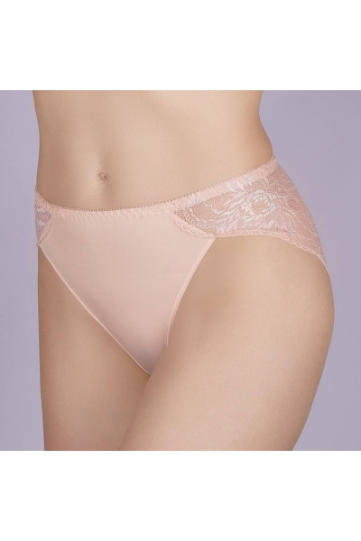 Трусы кружевные из эластичного полотна для ежедневного комфорта Verally 1038-4 грейс - фото 1