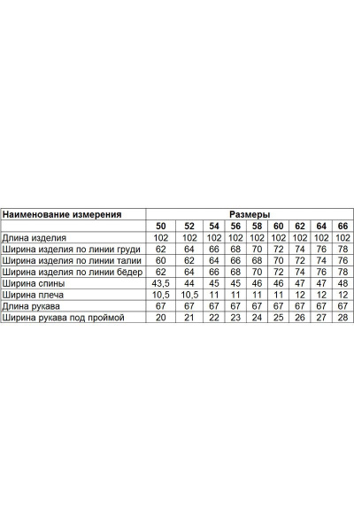 Пальто Диомант 1328 черный-красный - фото 3