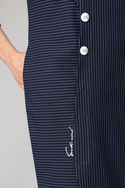 Платье Мишель стиль 1130 синий - фото 8