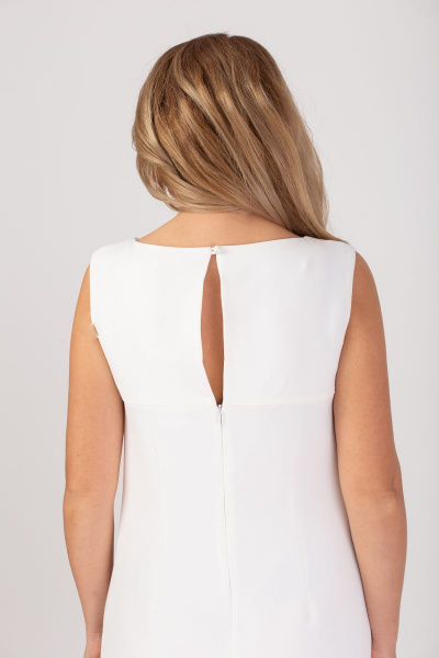 Платье Anelli 388 белый - фото 6