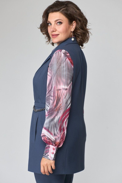 Брюки, жилет ANASTASIA MAK 1115 графит - фото 8