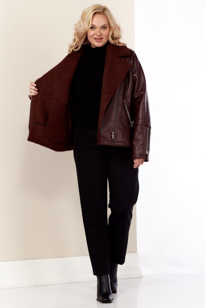 Дубленка Celentano 2029.1 шоколад - фото 9