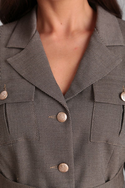 Брюки, жакет Mubliz 070 кофейный - фото 10