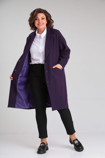 Жакет Mubliz 082 баклажан - фото 7