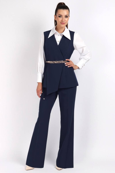 Блуза, брюки, жилет Mia-Moda 1477-1 - фото 1