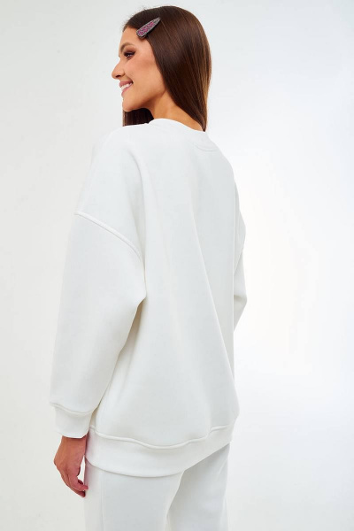 Костюм из свитшота оверсайз и джоггеров с печатью Barbie GO F3022b/01-02.170-176 - фото 6