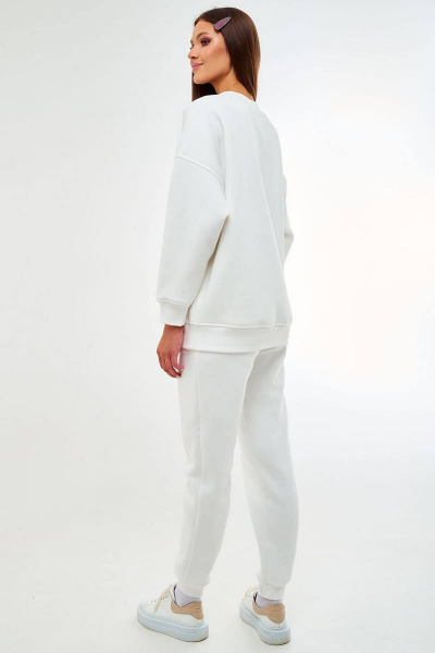 Костюм из свитшота оверсайз и джоггеров с печатью Barbie GO F3022b/01-02.170-176 - фото 7