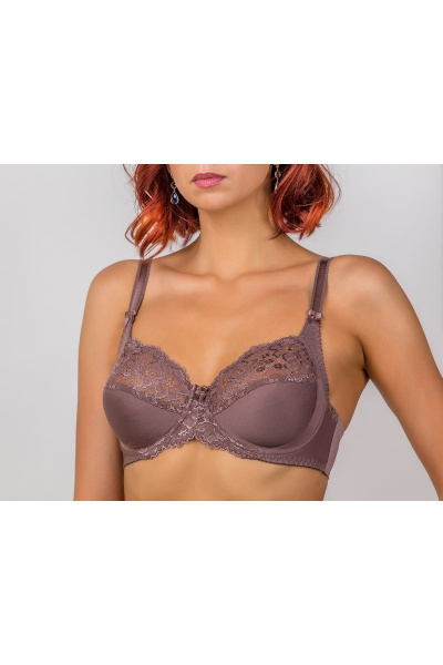 Бюстгальтер на каждый день из текстиля Verally 289-3 перец - фото 1