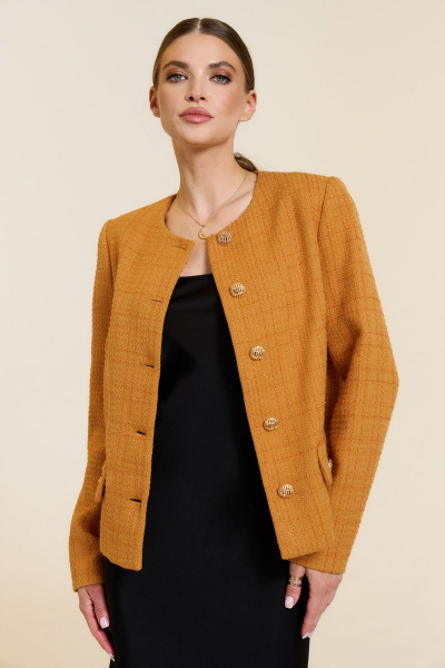 Жакет DILIA 0778 мультидизайн - фото 3