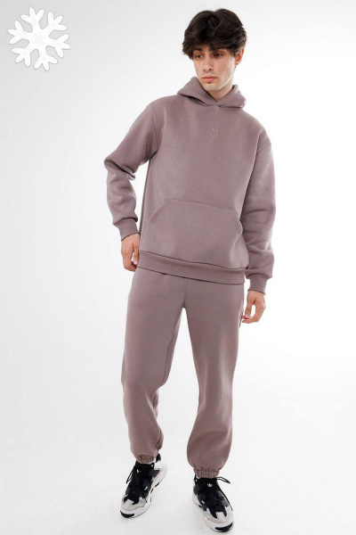 Спортивный костюм oversize из трикотажа с вышивкой GO M3039/04-03.176-182 - фото 1