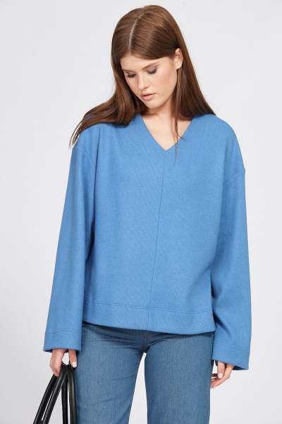 Брюки EOLA 2481 темно-голубой - фото 9