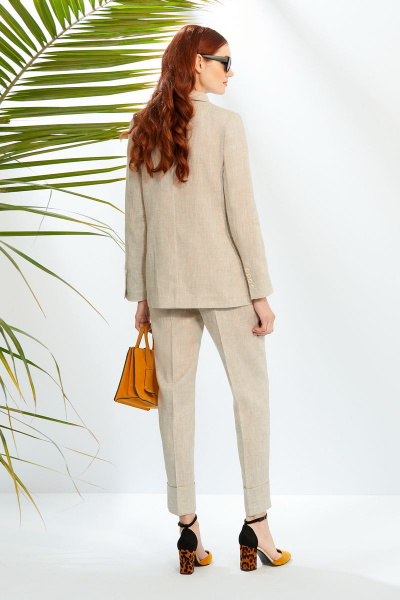 Брюки, жакет Prestige 3855/170 серый - фото 2