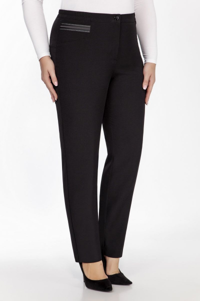 Брюки классические с высокой посадкой и приточной талией Tellura-L 1691 - фото 1