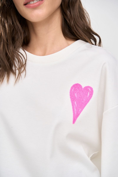 Джемпер RINKA 1162 молочный - фото 8