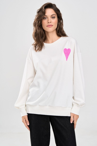 Джемпер RINKA 1162 молочный - фото 1