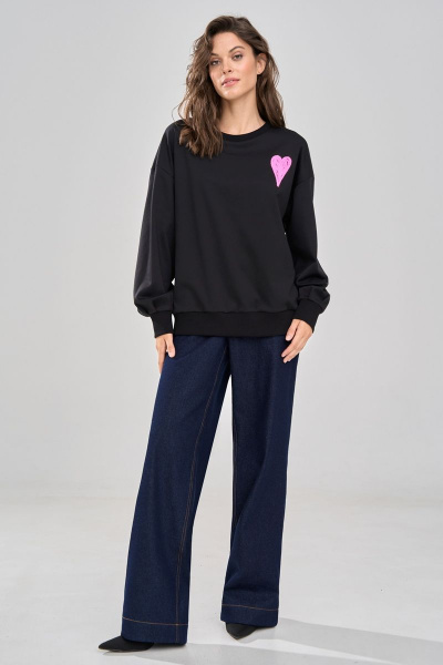 Брюки RINKA 1163 тёмно-синий - фото 6