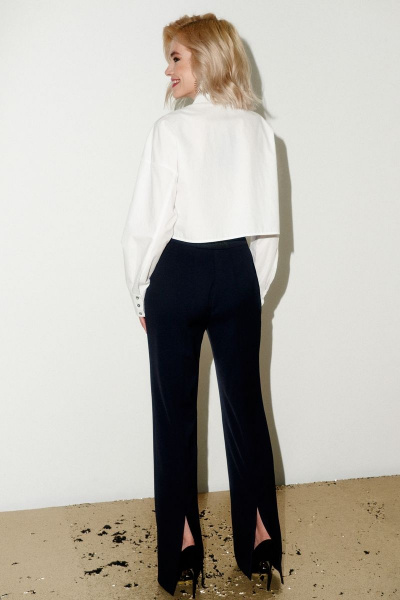 Брюки нарядные из текстиля с классическим кроем BURVIN 8863-11 - фото 4