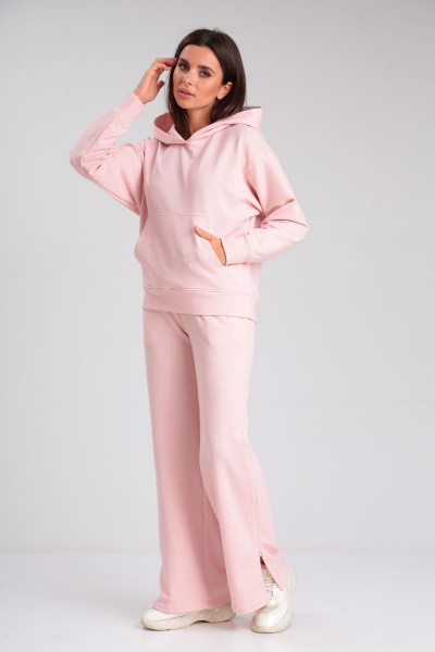 Брюки, джемпер HIT 3099 розовый-блеск - фото 4