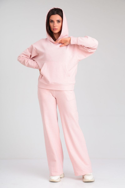 Брюки, джемпер HIT 3099 розовый-блеск - фото 3