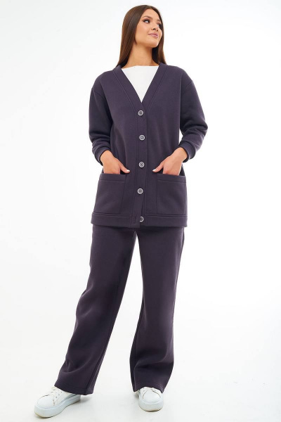Деловой комплект брюки и кардиган из трикотажа GO F3052/30-03.170-176 - фото 3