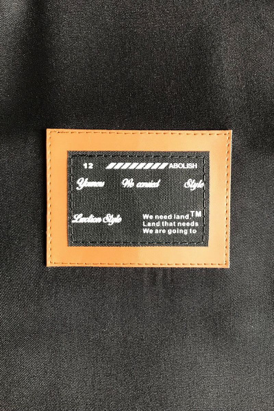 Демисезонная черная блузка классического фасона DILIA 0773 черный - фото 4