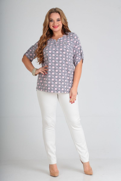 Блуза SOVITA M-603 ромбы - фото 1