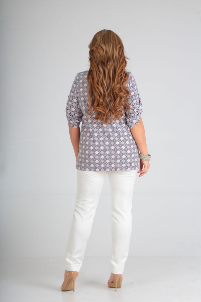 Блуза SOVITA M-603 ромбы - фото 6