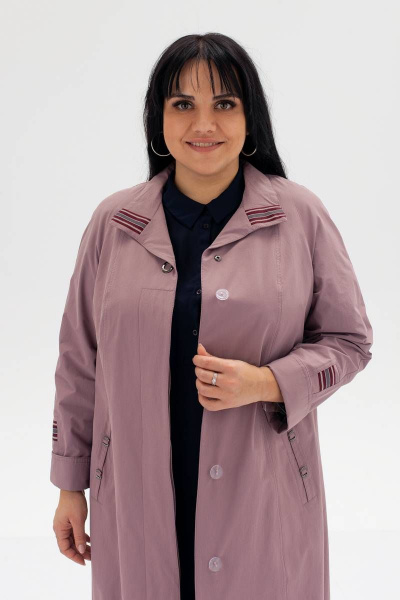 Плащ Bugalux 8809 164-сирень - фото 3