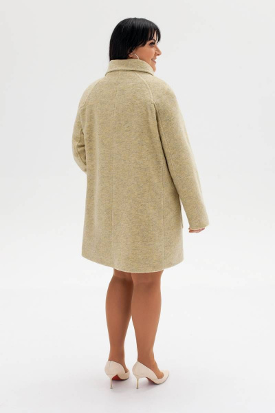 Пальто Bugalux 442 164-горчица - фото 3