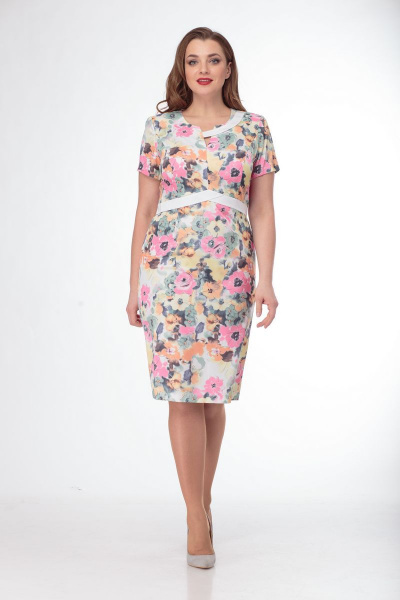 Платье Anelli 240 цветы - фото 2
