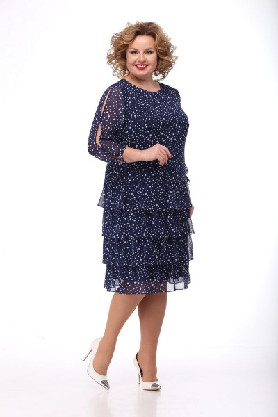 Платье Кэтисбел 1503 горох - фото 1