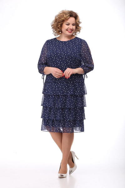 Платье Кэтисбел 1503 горох - фото 2